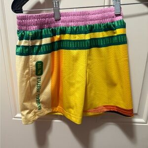 Pencil Baseball Lifestyle Mesh Shorts Youth Medium